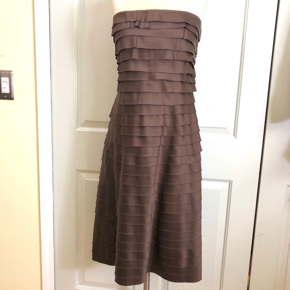 eliza j strapless dress